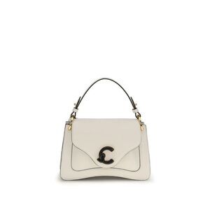 Coccinelle Cream Calf Leather Bos Taurus Women's Handbag